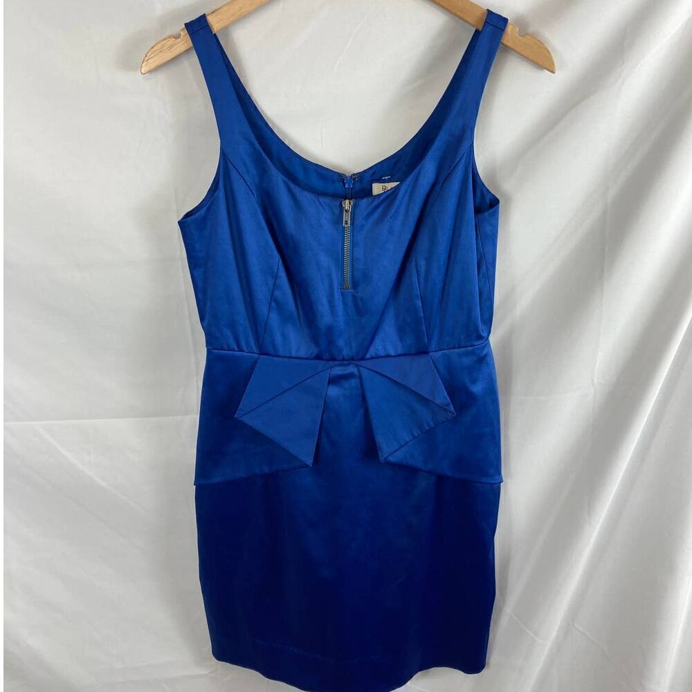 BCBGeneration Satin Sleeveless Flap Front Dress Size 4